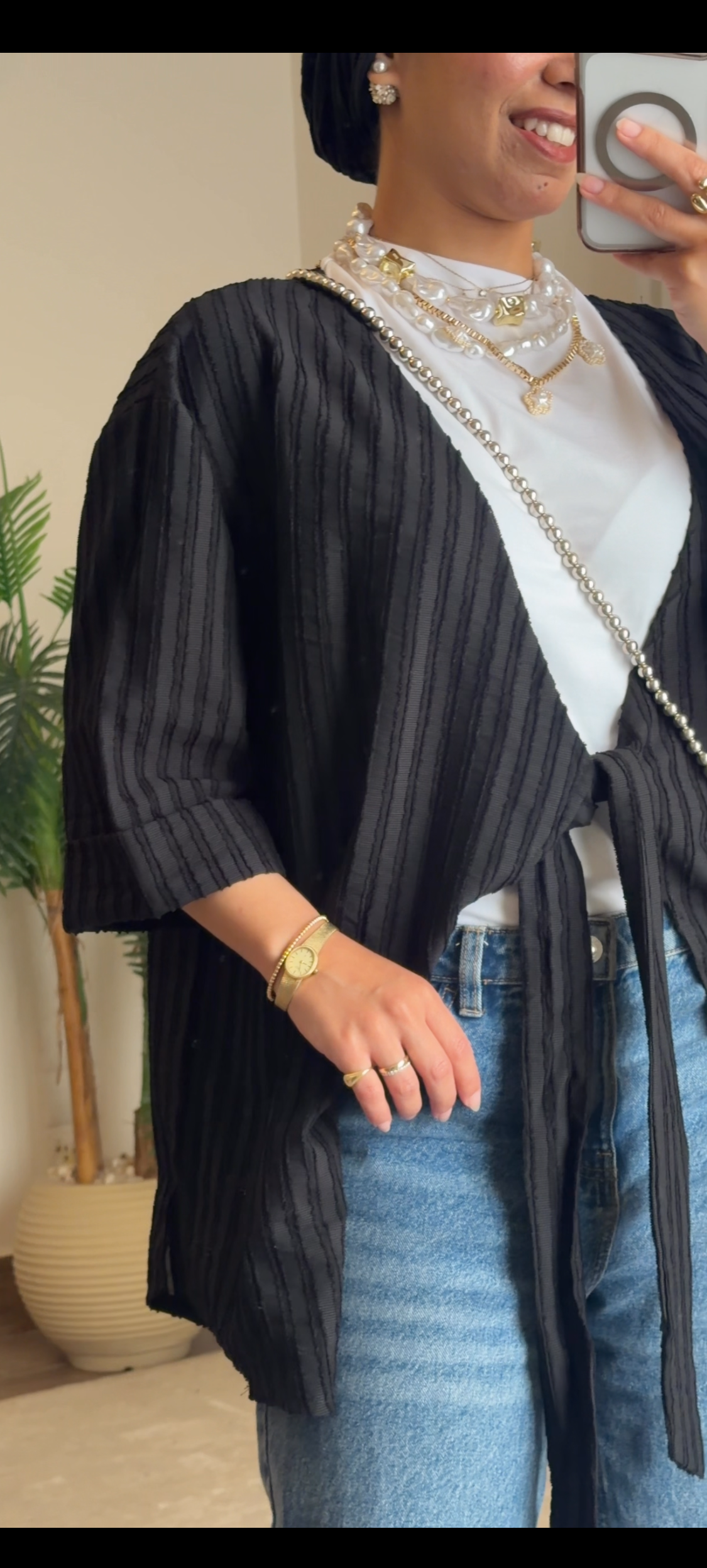 Cardigan-black