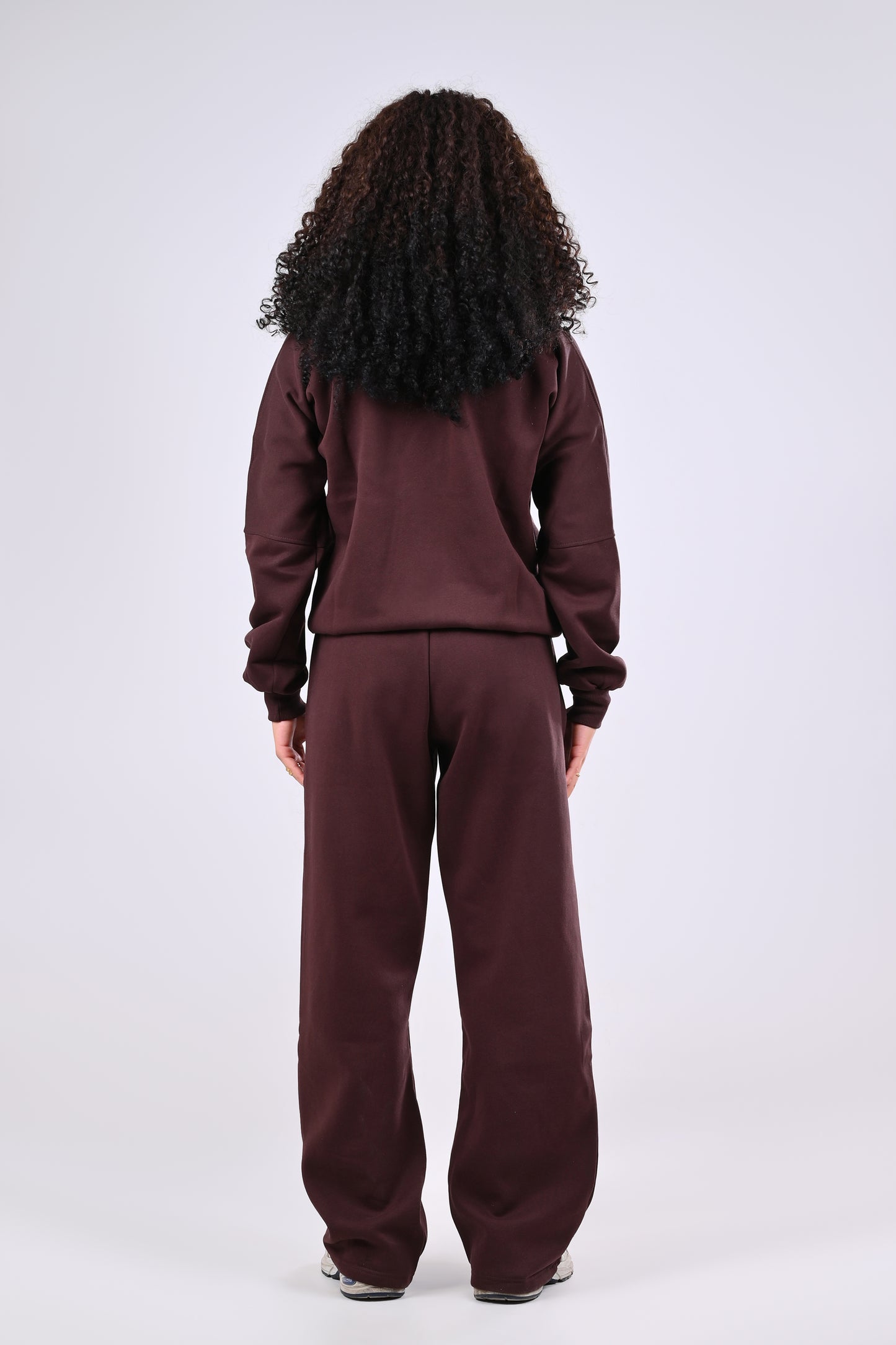 cotton melton suit - Wide-Leg Pants