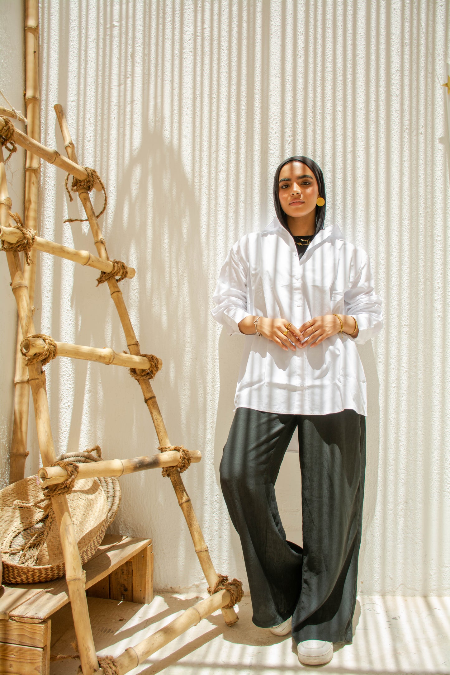 Long Shirt – White