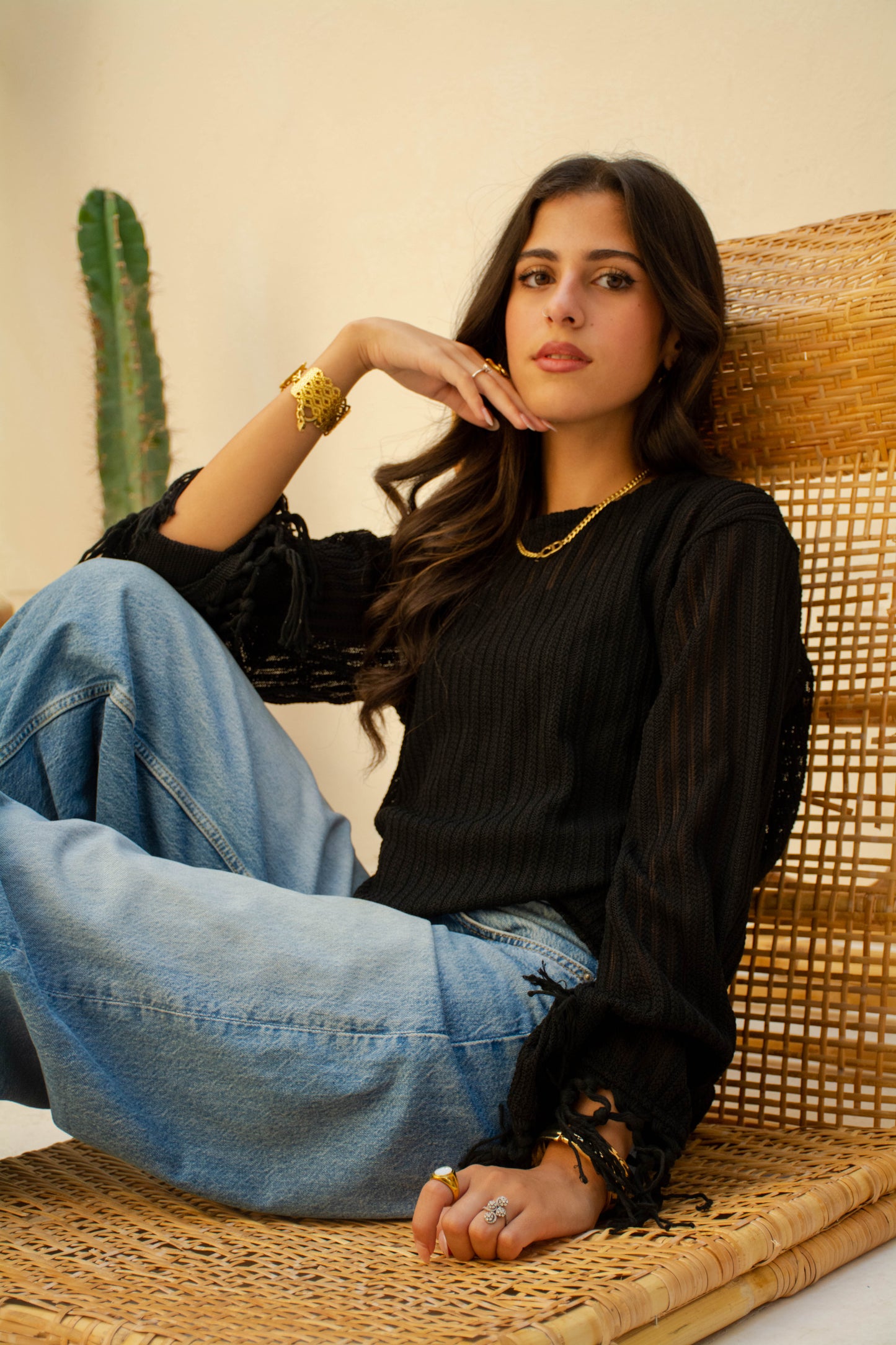 Knit Top – Black