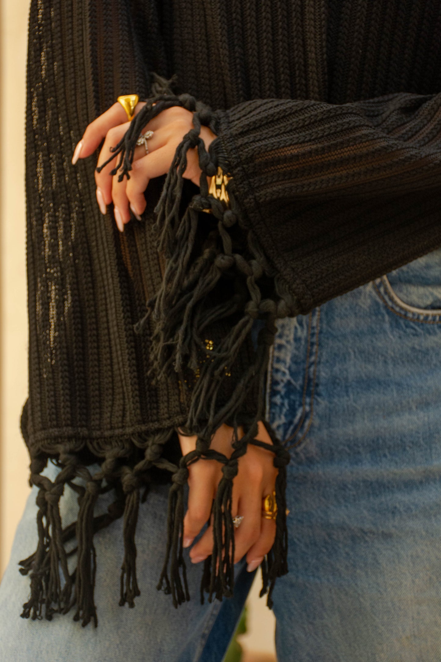Knit Top – Black