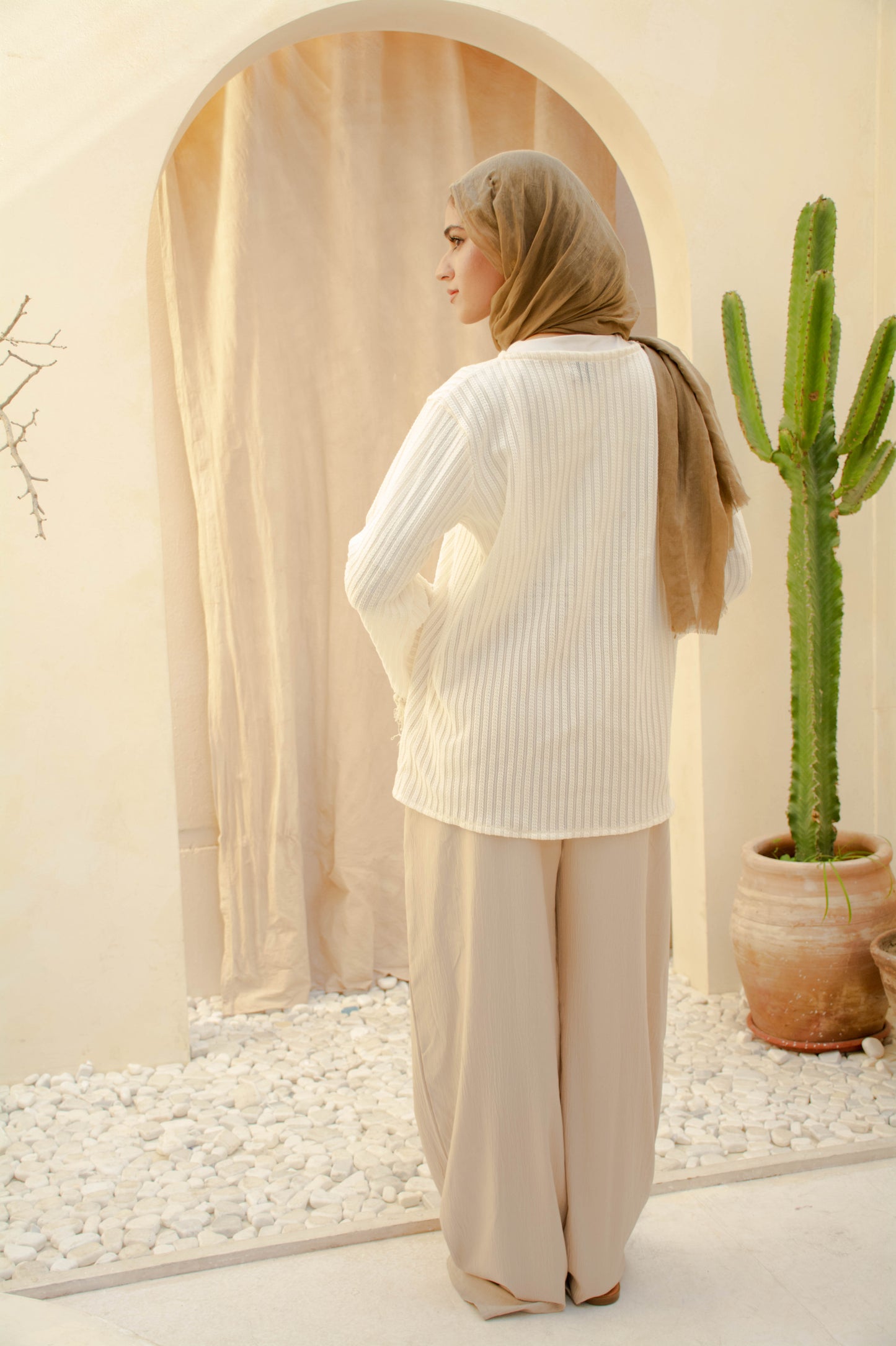 Knit Top – White