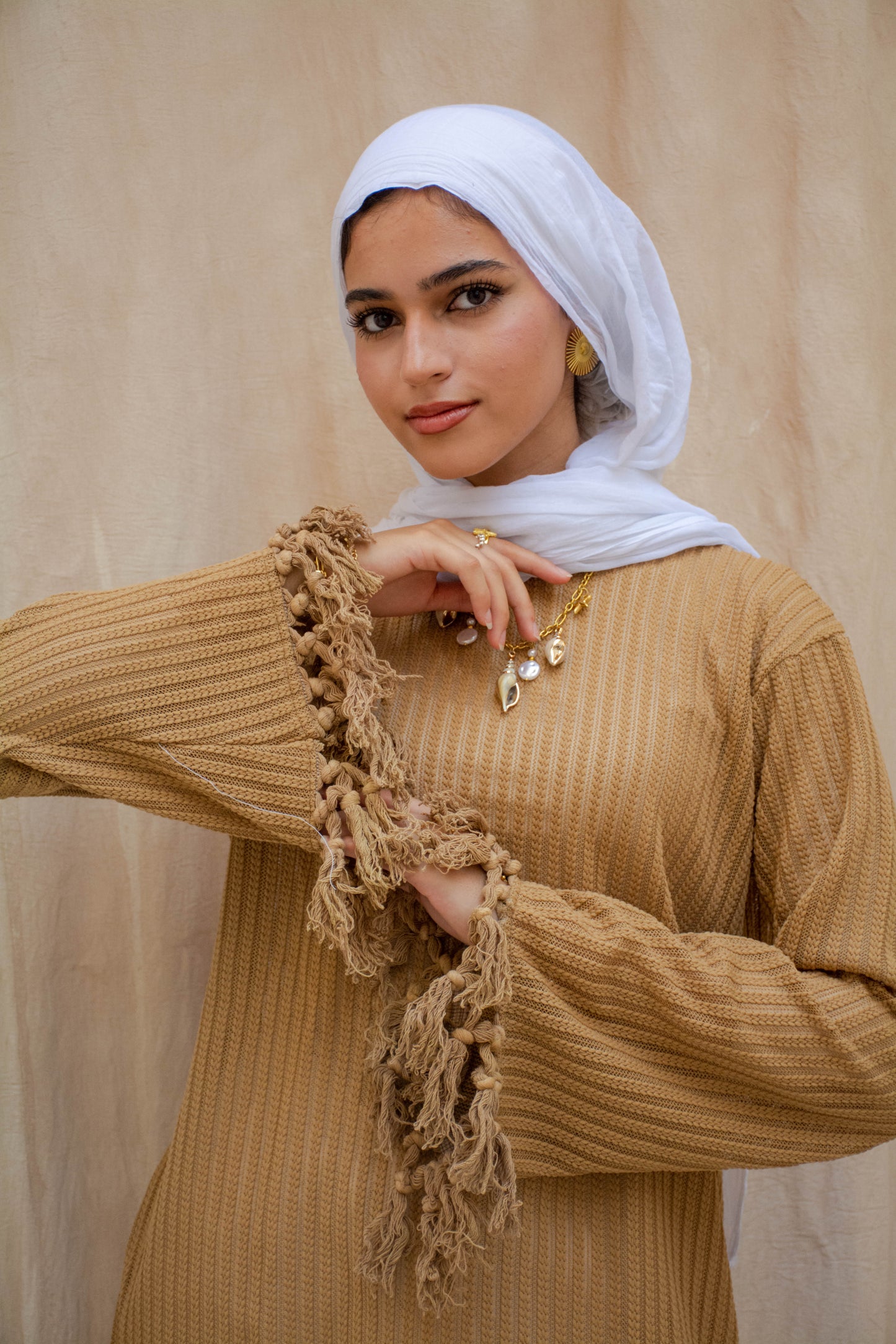 Knit Top – Camel