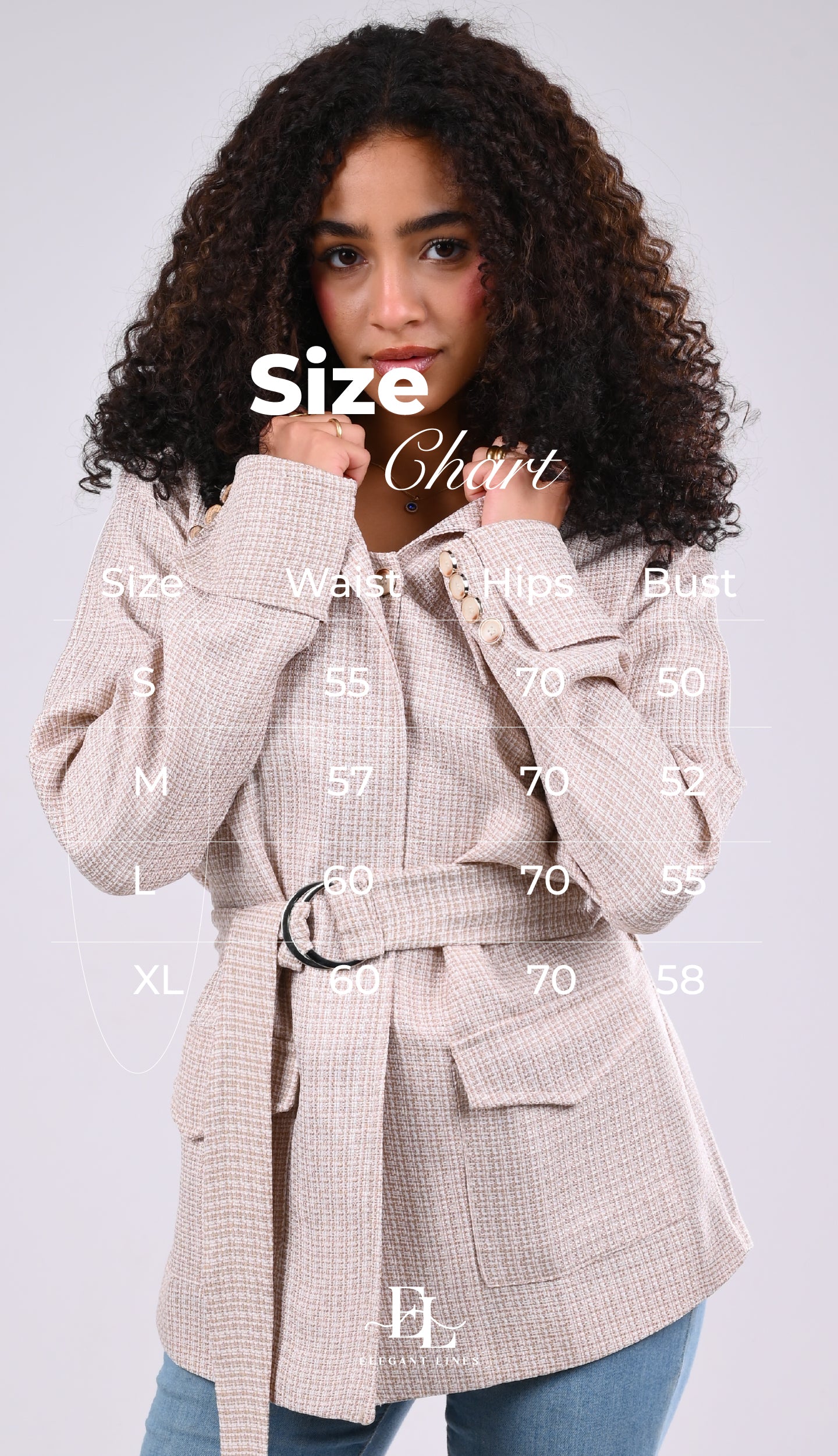 Belted Tailored Blazer/Jacket