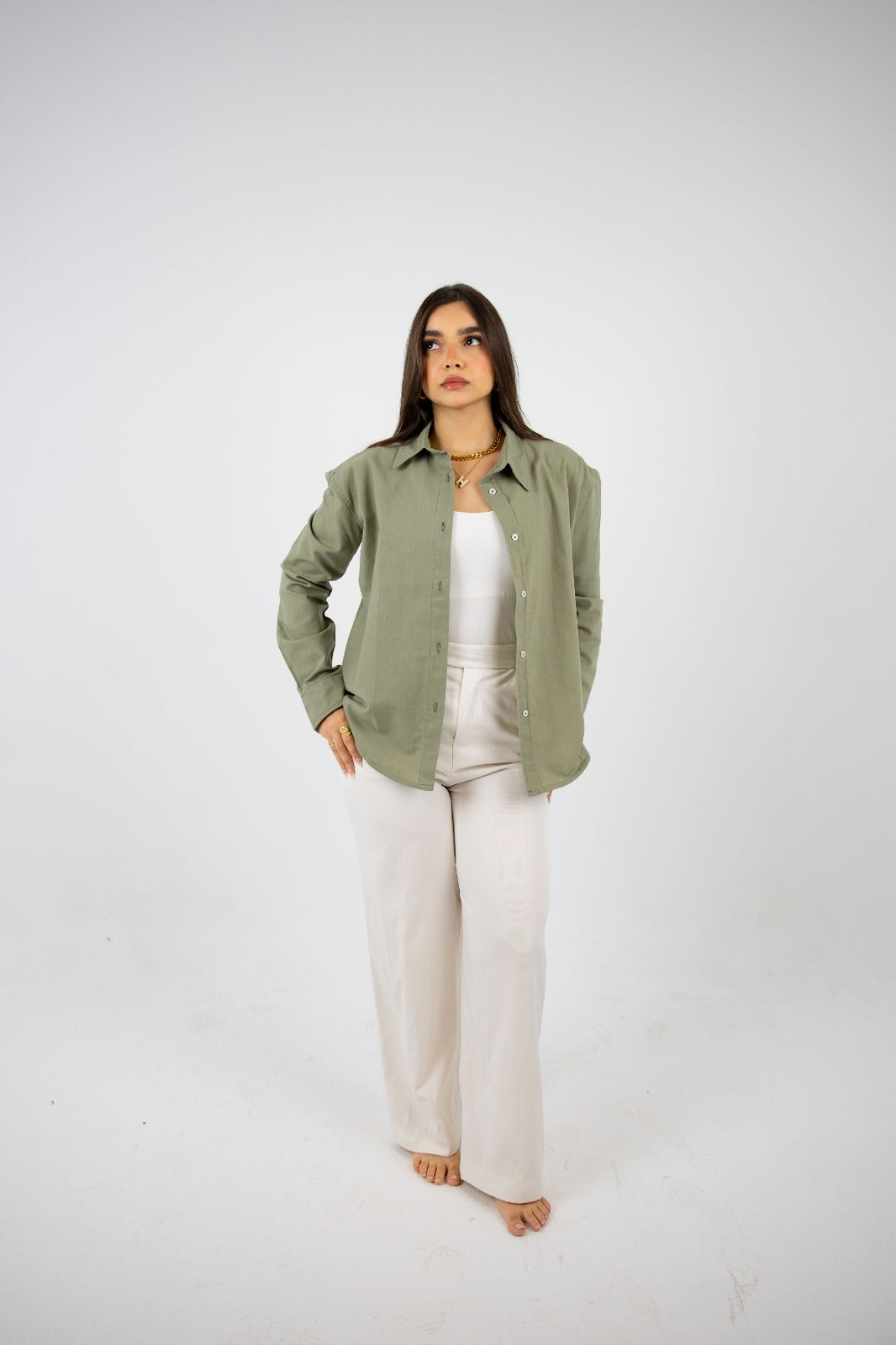Linen Oversized Shirt