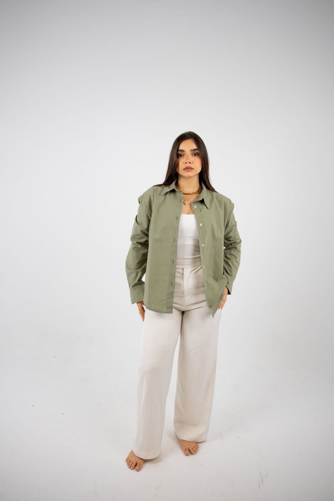 Linen Oversized Shirt