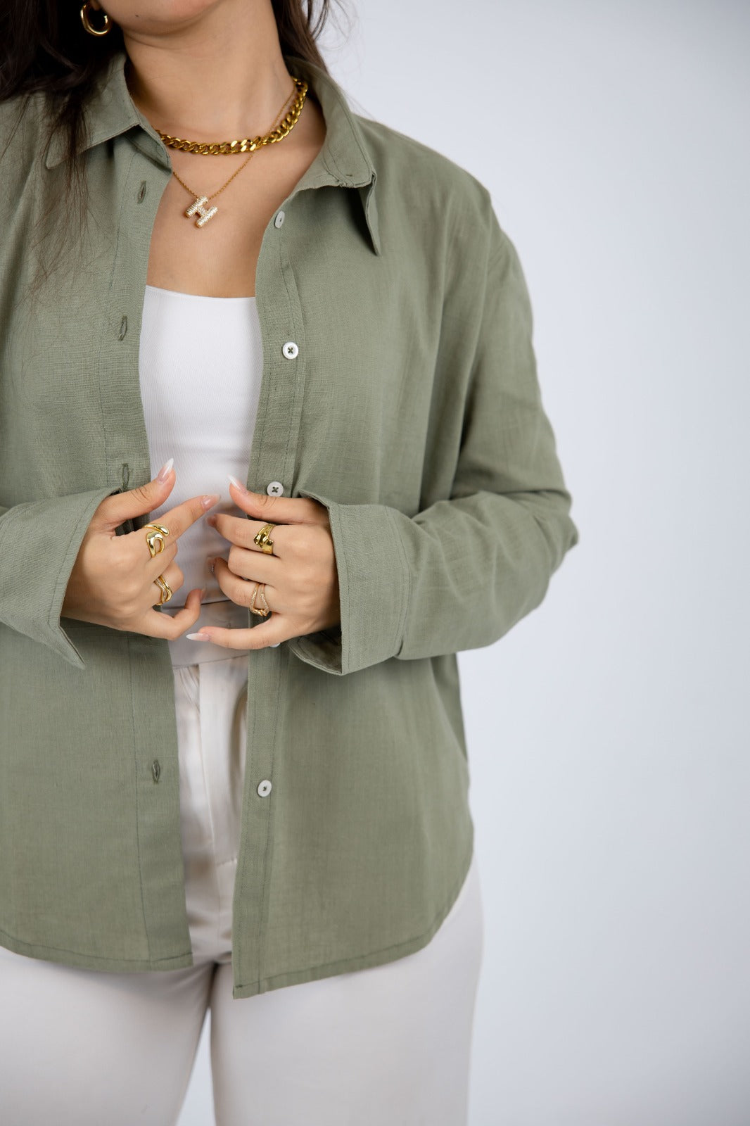 Linen Oversized Shirt