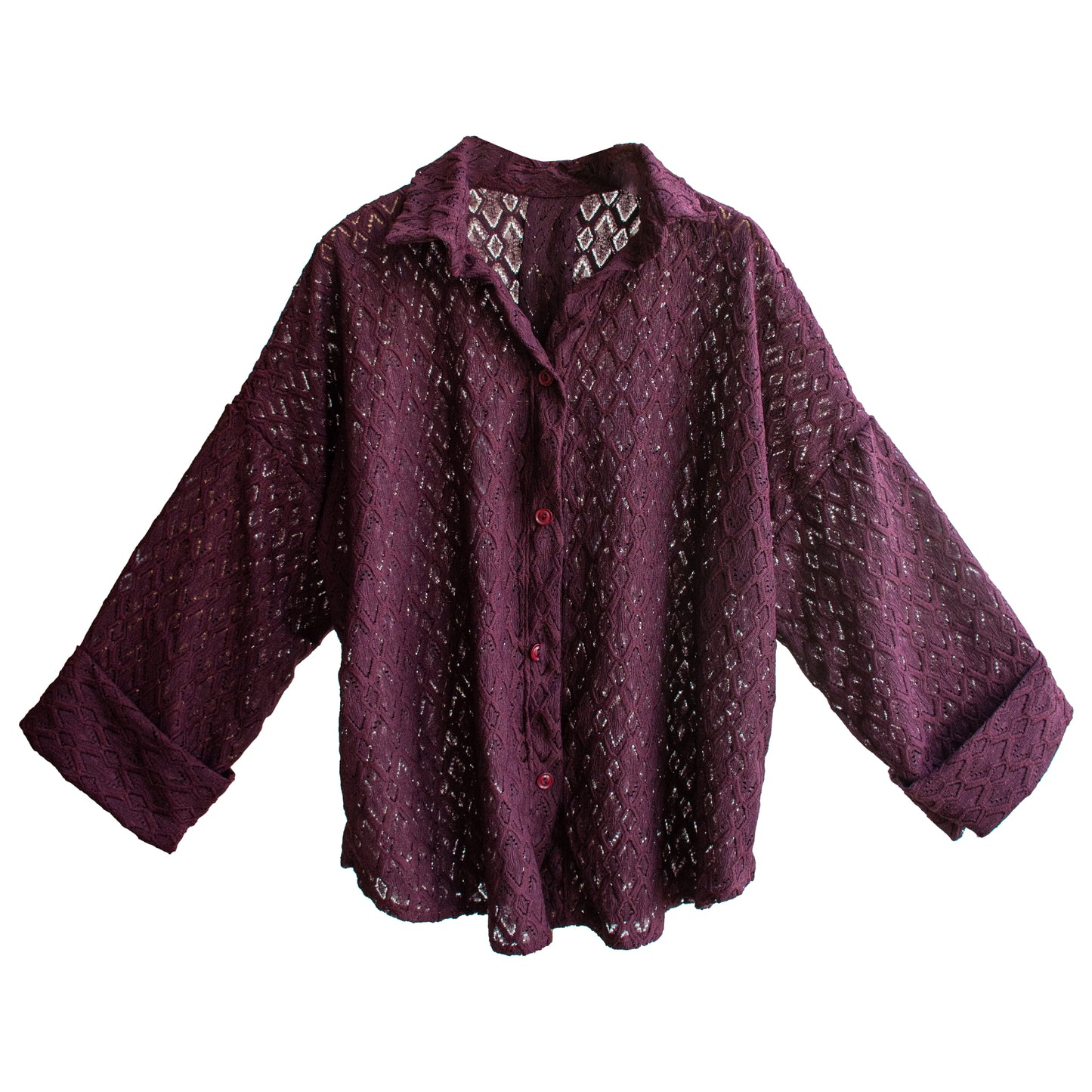 Lace Oversized Shirt