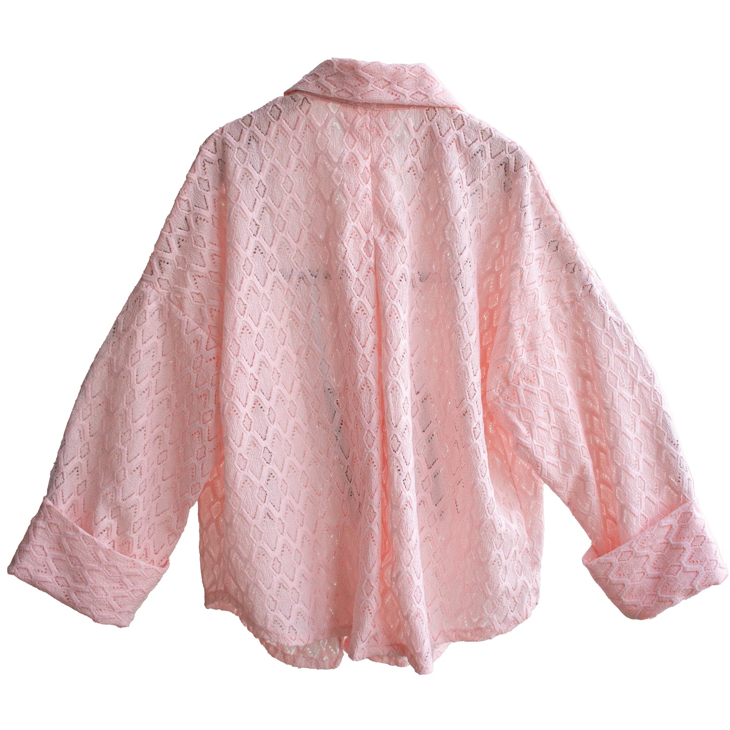 Lace Oversized Shirt