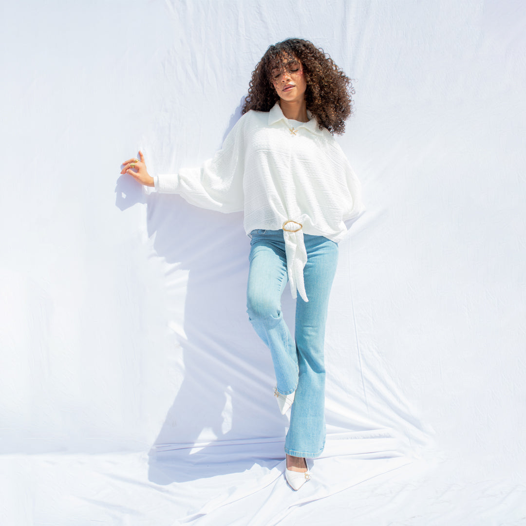 White Glow Blouse ✨
