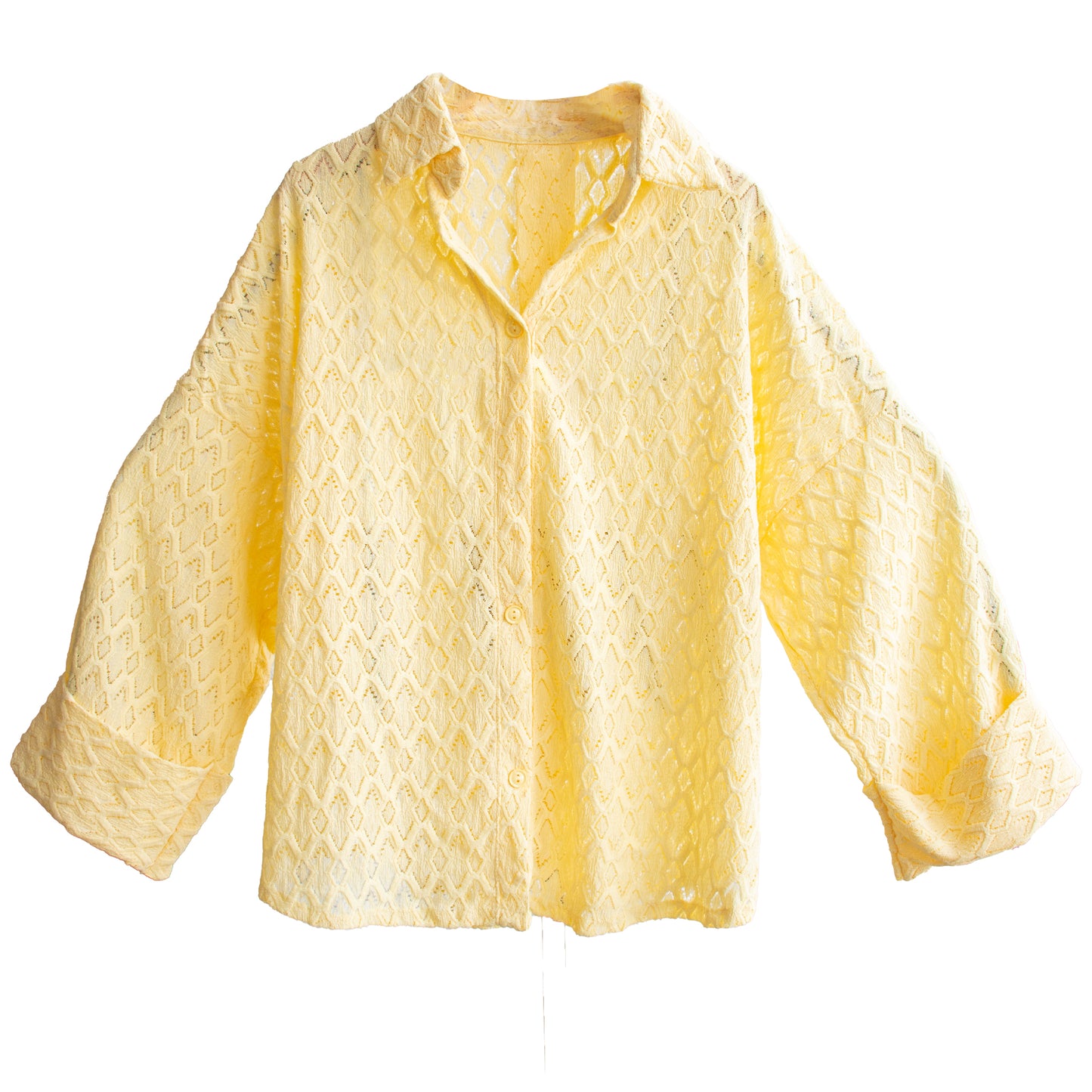 Lace Oversized Shirt