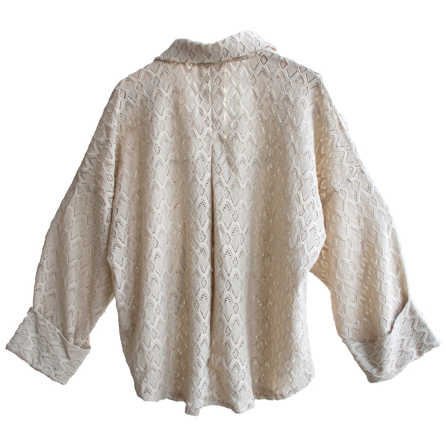 Lace Oversized Shirt