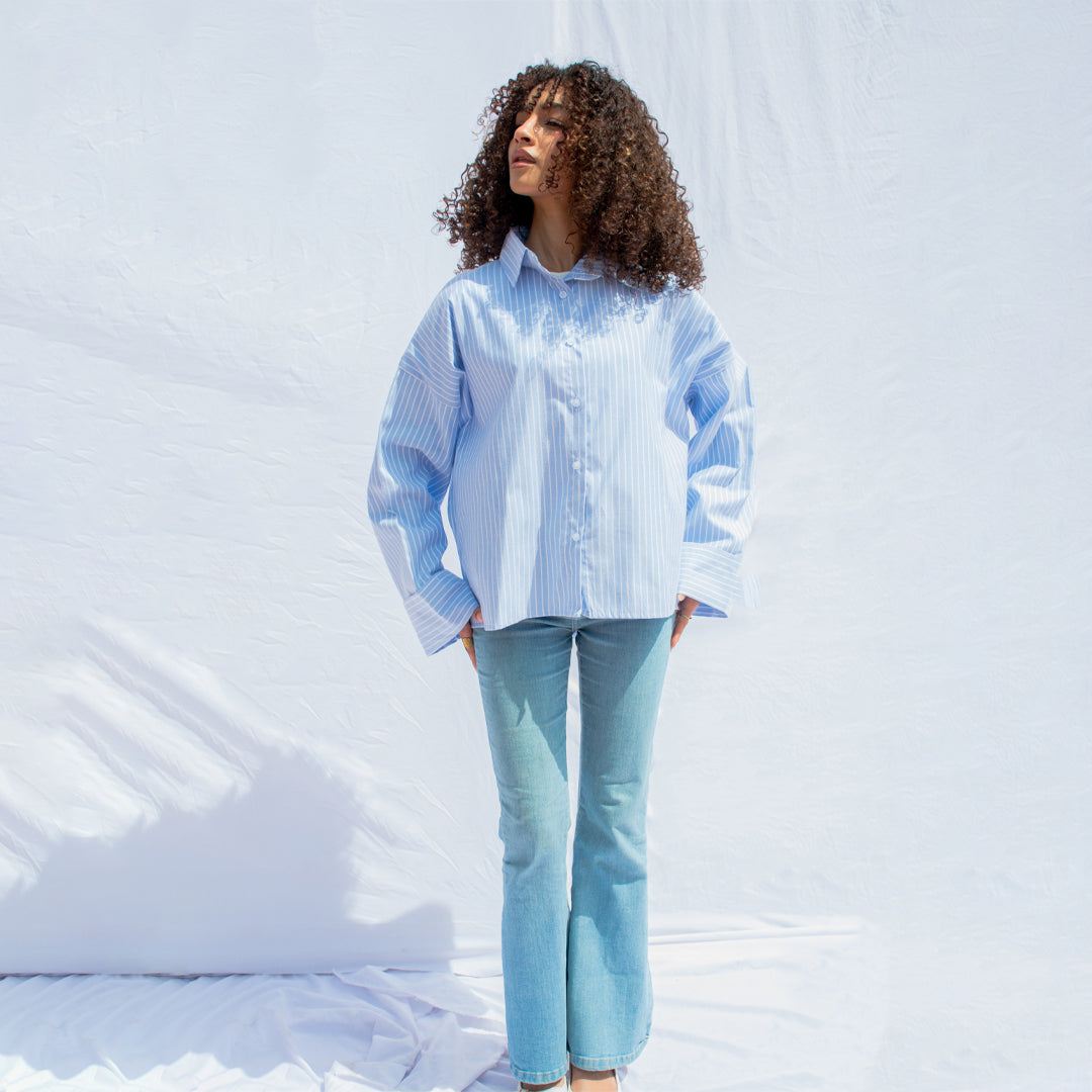 Blue Breeze Striped Shirt
