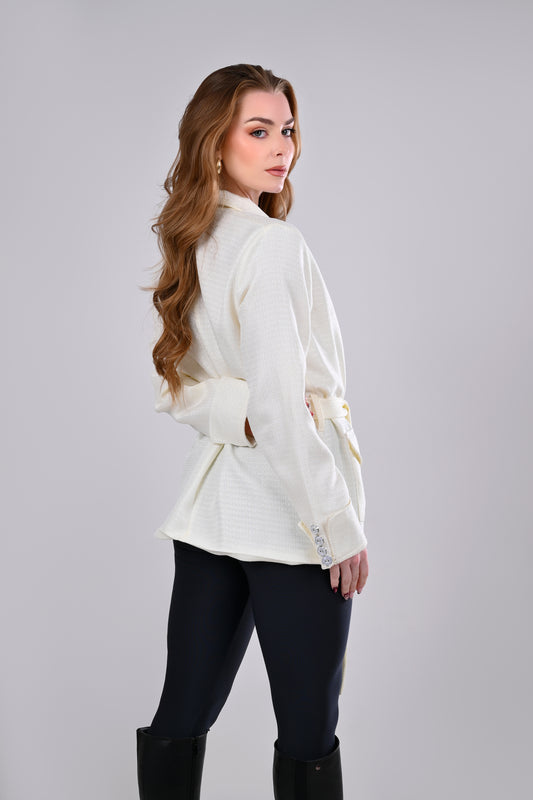 Belted Tailored Blazer/Jacket