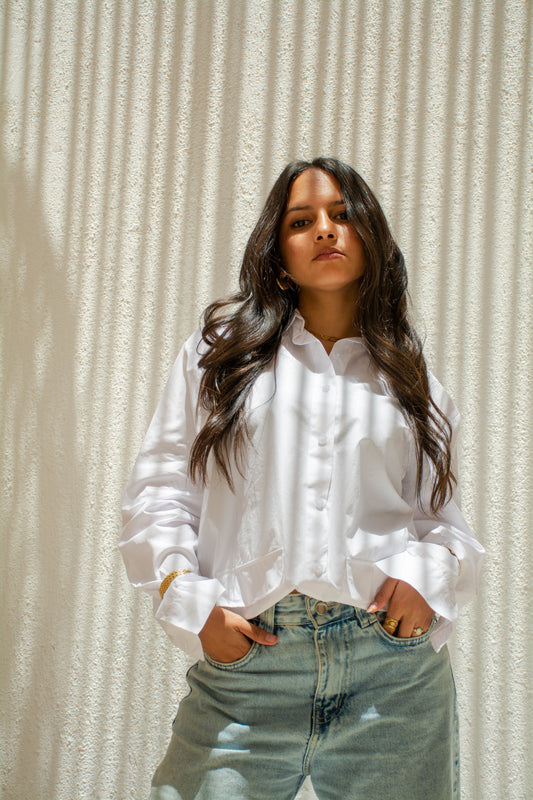 Adjustable Shirt – White