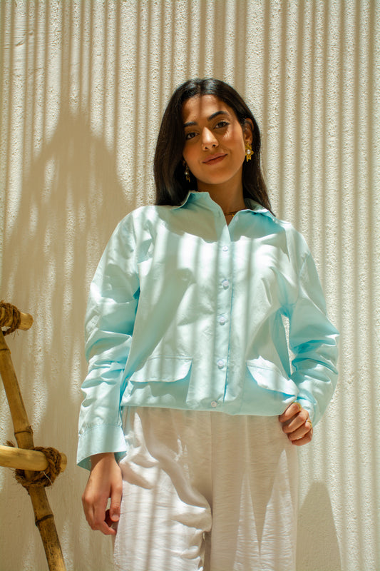 Adjustable Shirt – Aqua
