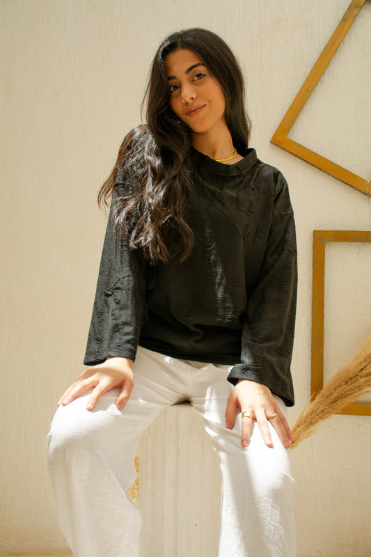 Ripped Top – Black