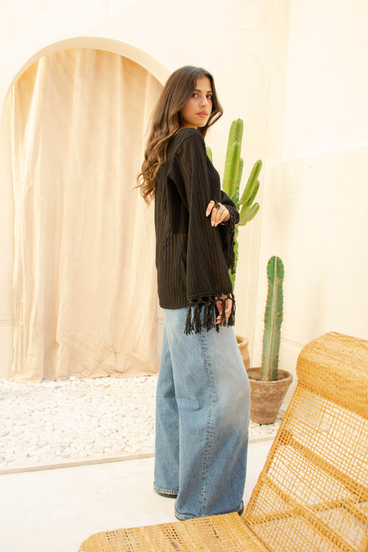 Knit Top – Black