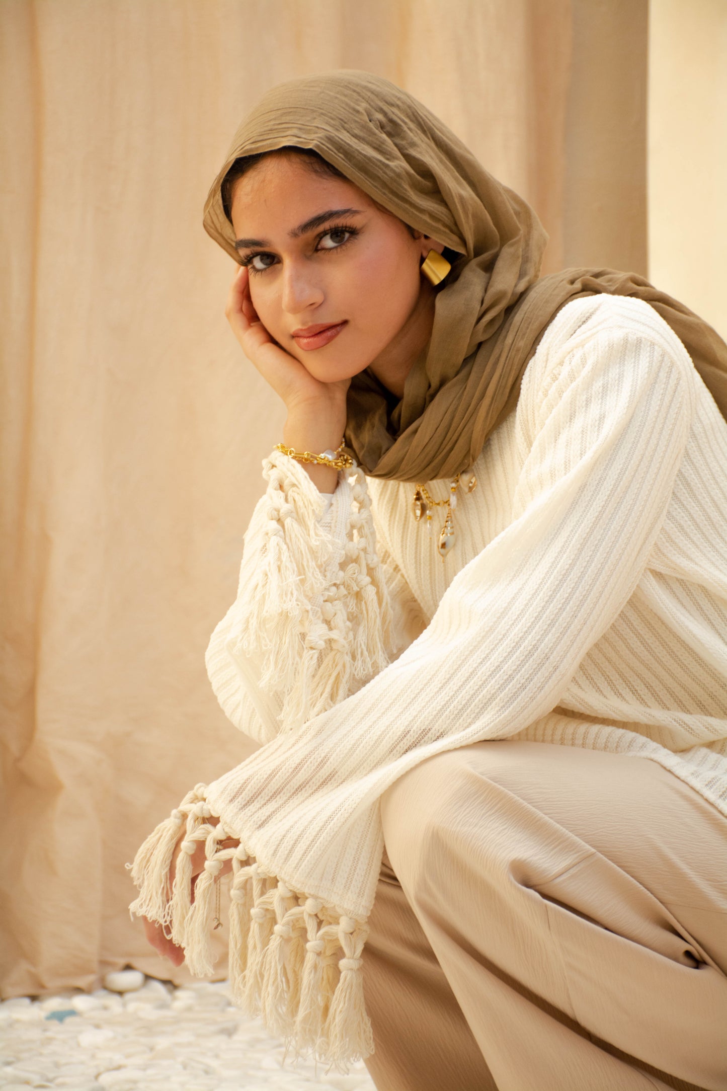 Knit Top – White
