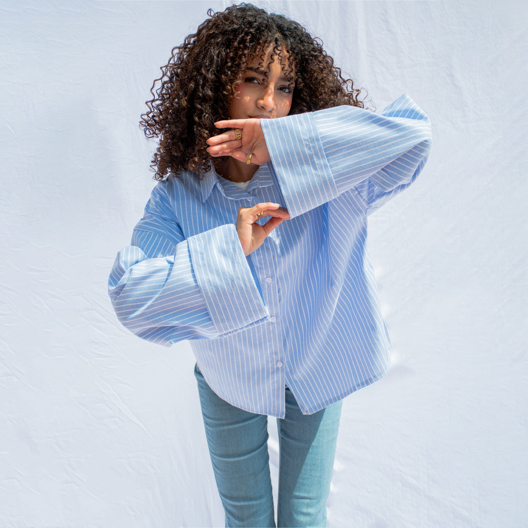 Blue Breeze Striped Shirt