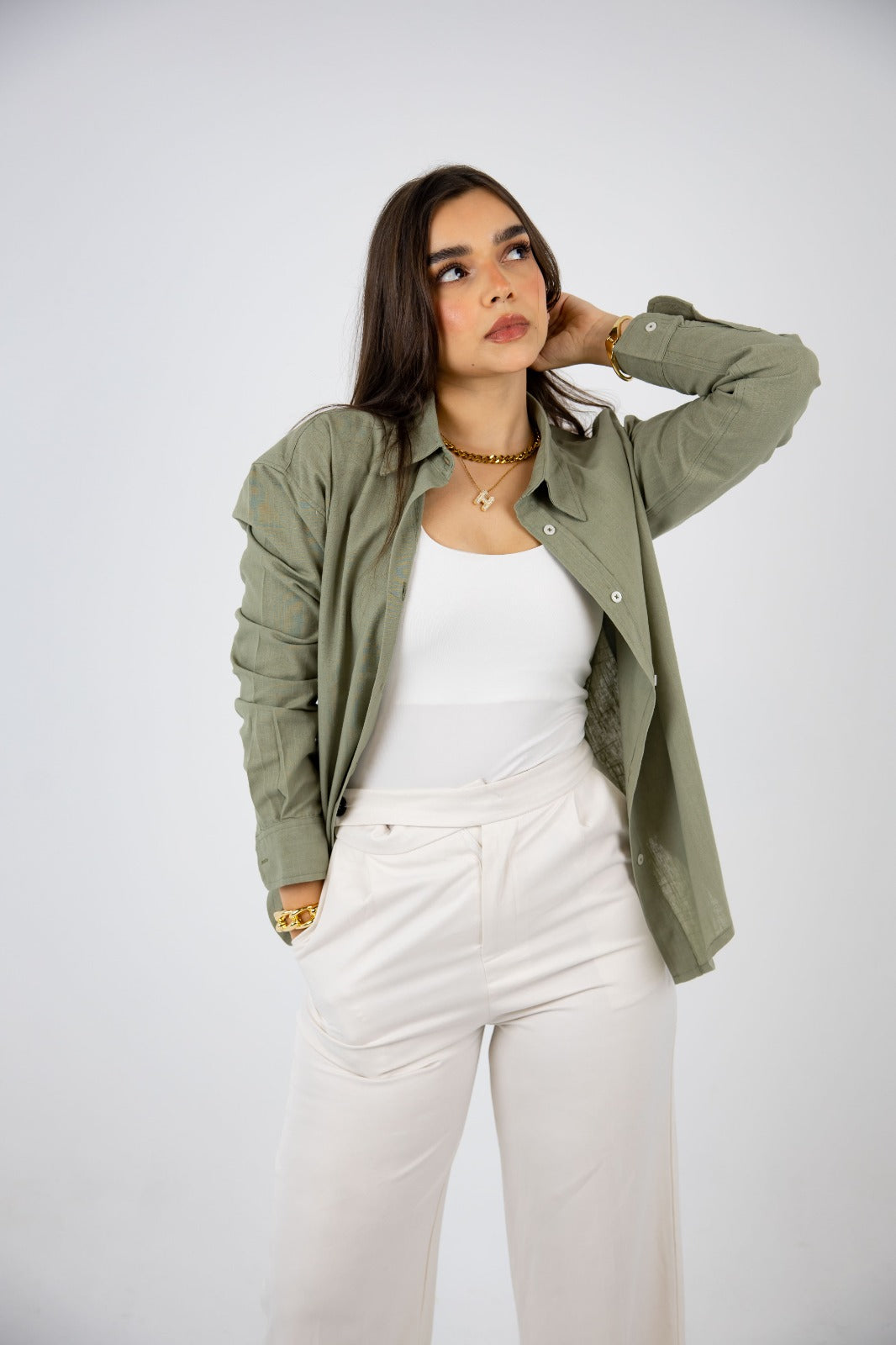 Linen Oversized Shirt