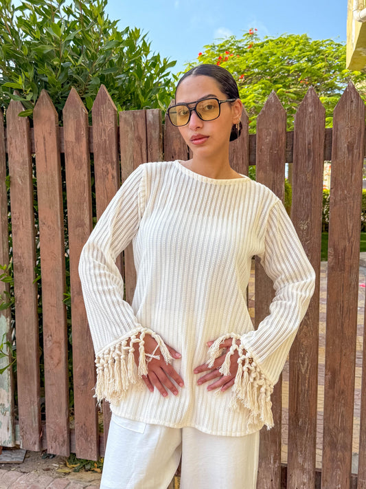 Knit Top – White