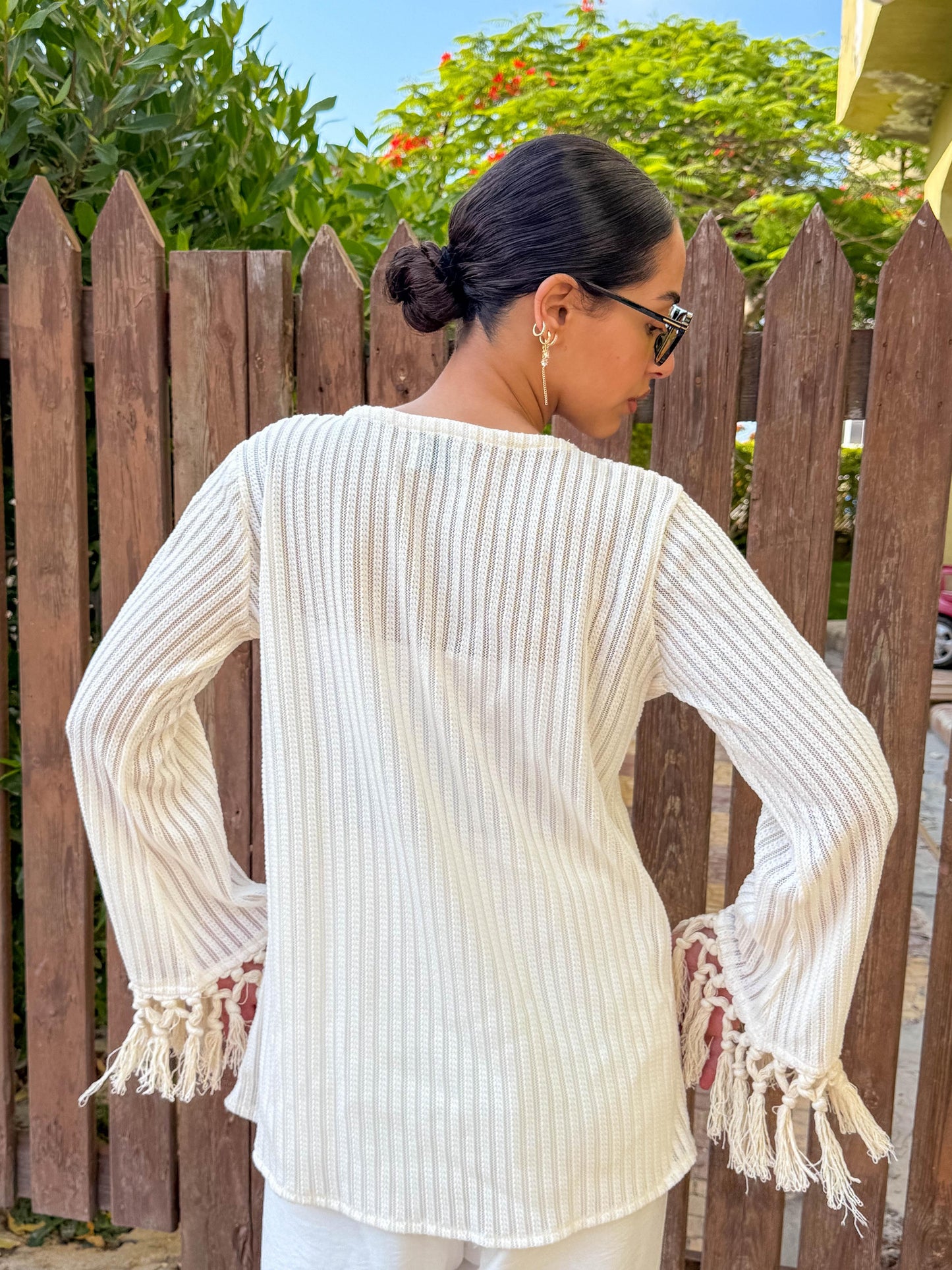 Knit Top – White